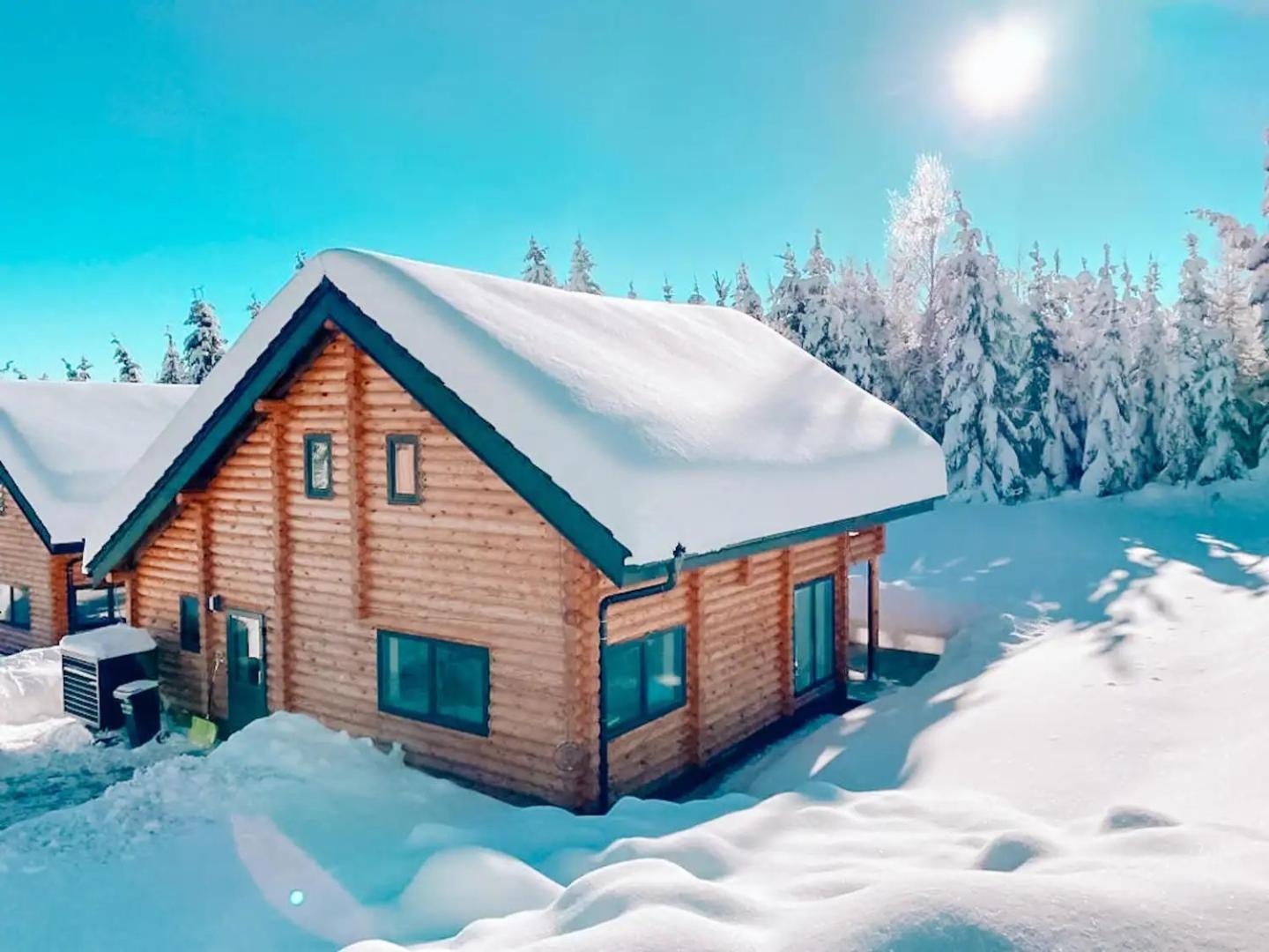 Pur Natur! Wandern Und Skifahren - Trahuetti Premium Lodges Trahutten Exterior foto